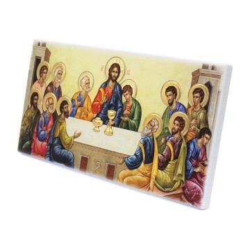 Quadro Ultima Cena in Legno...