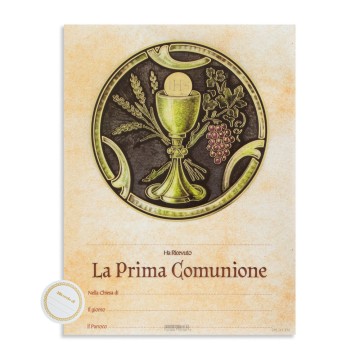 Diploma Pergamena Prima...