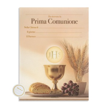 Pergamena Prima Comunione