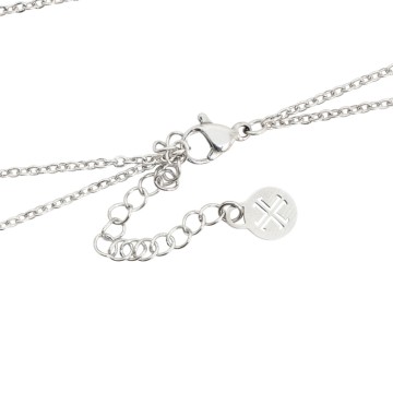 Collana Doppia con Croci in...