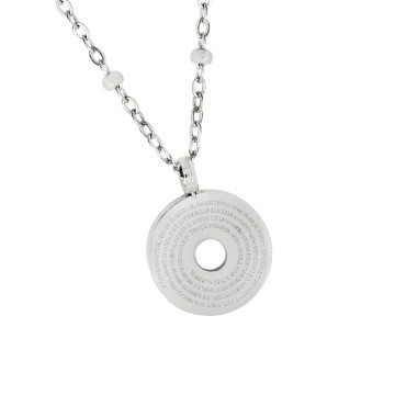 Collana con Medaglione e...