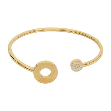Bracciale in Acciao Dorato...