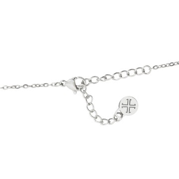 Collana con Croce e Zirconi
