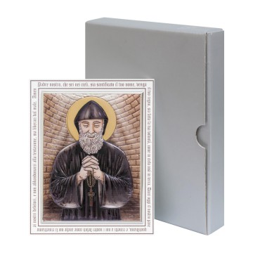 Quadretto San Charbel con...