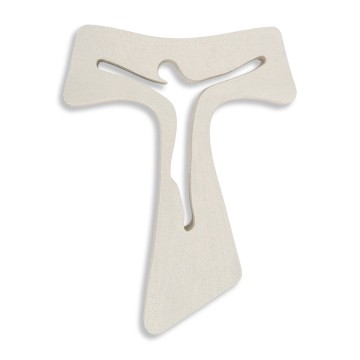 Crocifisso Tau in Legno MDF...