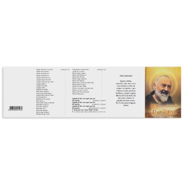 Mini Libretto Padre Pio con...