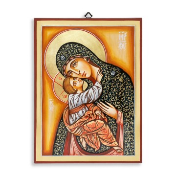 Icona Rumena Madonna con...