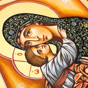 Icona Rumena Madonna con...