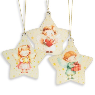 Set 3 Stelle Natalizie in...