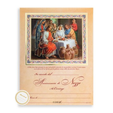 Pergamena Anniversario di...