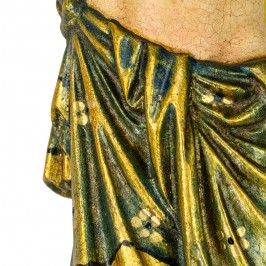 Crocifisso Barocco con Cristo Romanico