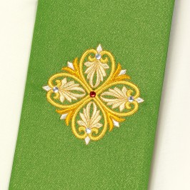 Stola Sacerdotale Ricamo e Pietre
