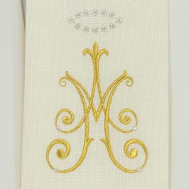 Stola con Ricamo Madonna di Fatima