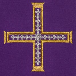 Stola Liturgica Ricamo Croce