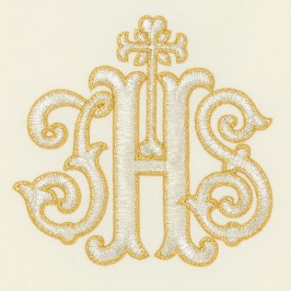 Stola per Sacerdote Ricamo JHS