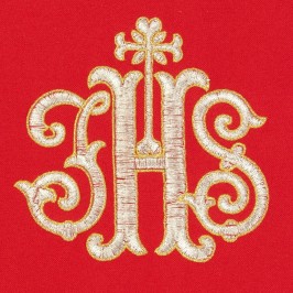 Stola per Sacerdote Ricamo JHS