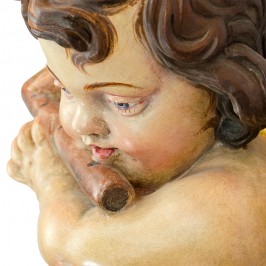 Angelo con Flauto in Legno