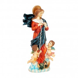 Statua Maria che Scioglie i Nodi cm 30