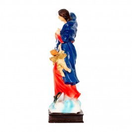 Statua Maria dei Nodi cm 20