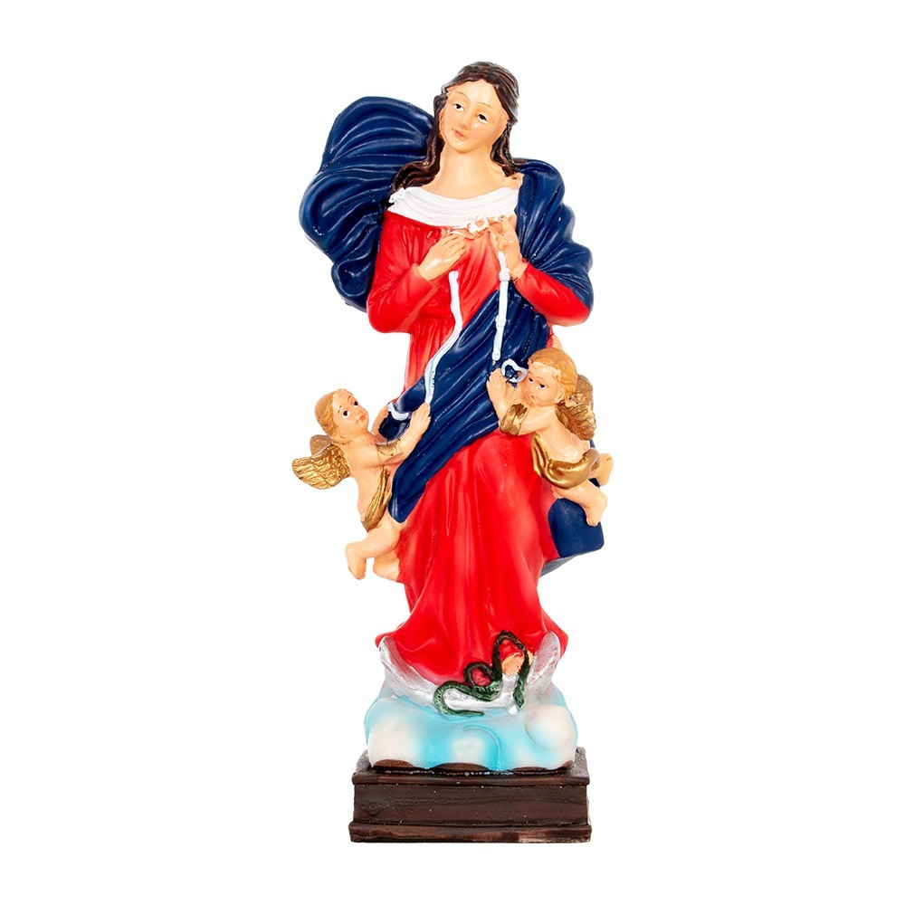 Statua Maria dei Nodi cm 15