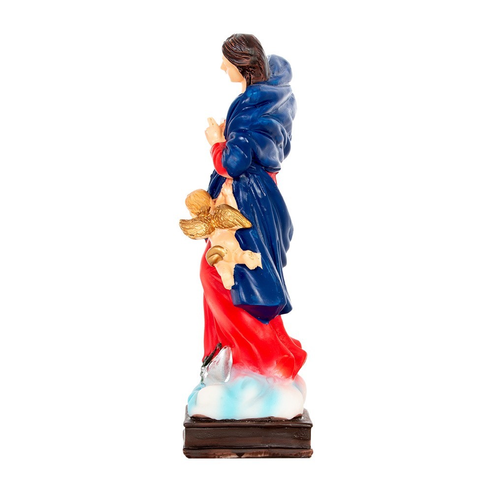 Statua Maria dei Nodi cm 15