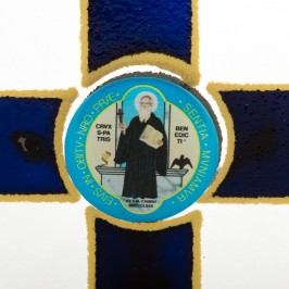 Quadro Sacro in Vetro Dipinto