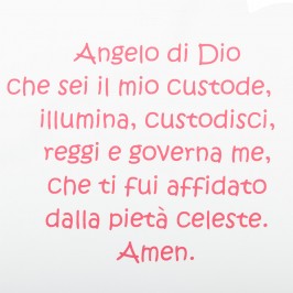 Nuvoletta con Preghiera Angelo di Dio