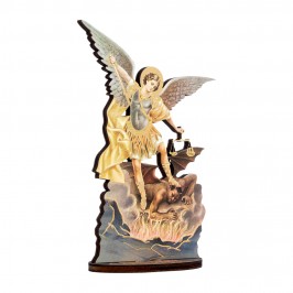Statua San Michele Arcangelo con Biografia