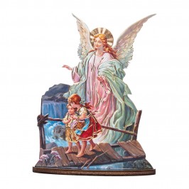 Statuetta Angelo Custode con Base