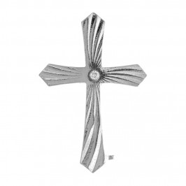 Spilla Croce Clergyman in Argento