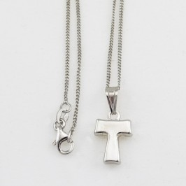 Collana Con Tau in Argento