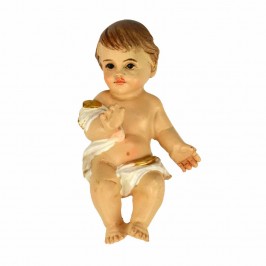 Bambino Gesù su Base in Legno