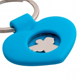 Portachiave Cuore con Angioletto