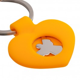Portachiave Cuore con Angioletto