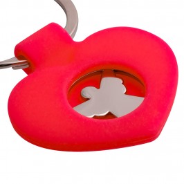 Portachiave Cuore con Angioletto