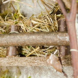 Capanna con Scaletta e Fienile per Natività