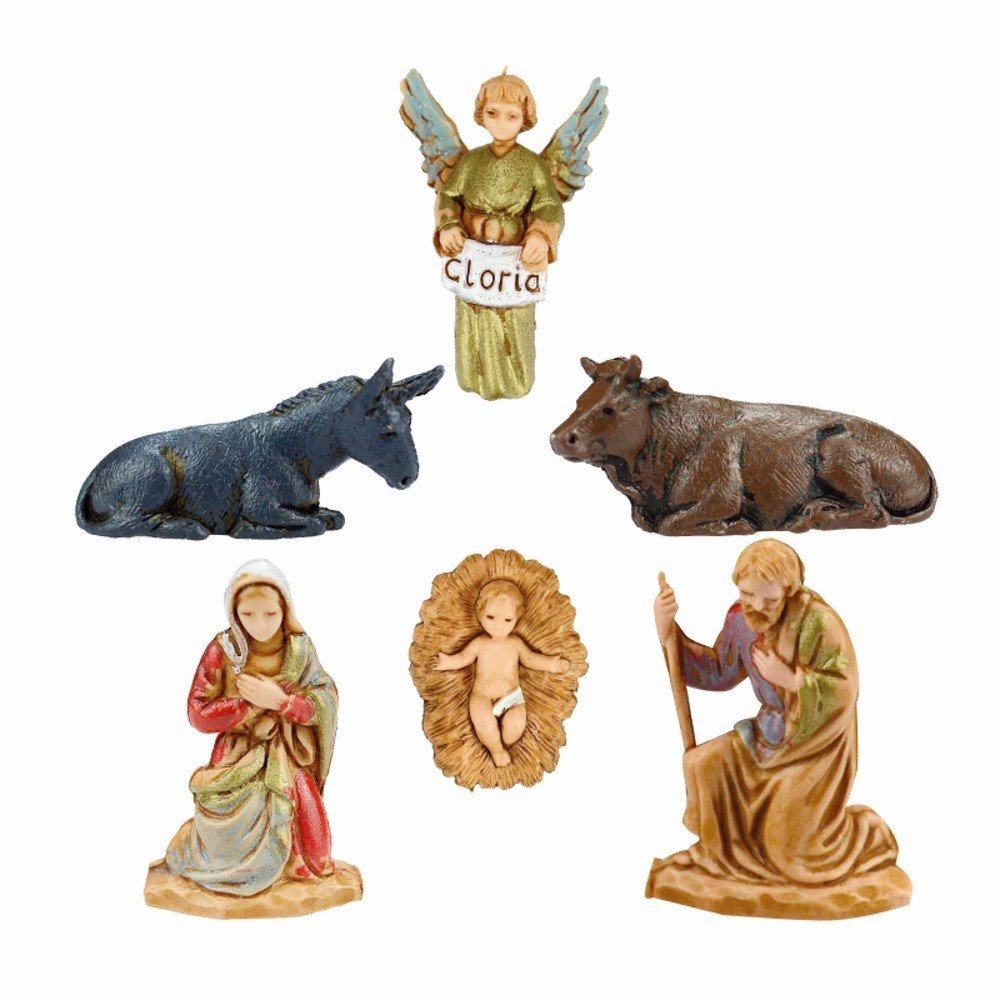 Natività 6 pz Landi cm 3,5 Natività 6 pz Landi cm 3,5