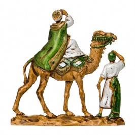 Re Magi sul Cammello per il Presepe