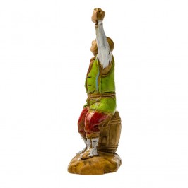 Personaggio che Brinda per il Presepe