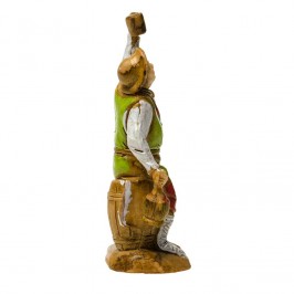 Personaggio che Brinda per il Presepe