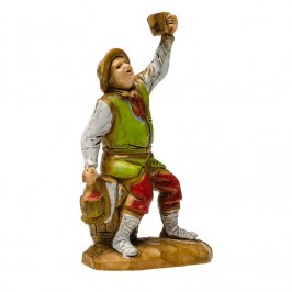 Personaggio che Brinda per il Presepe