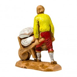 Mugnaio con Carriola per il Presepe