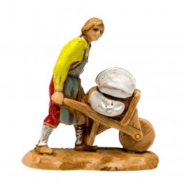 Mugnaio con Carriola per il Presepe