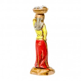 Donna con Cesto per il Presepe