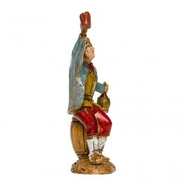 Uomo che Brinda per il Presepe
