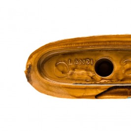 Pescivendolo con Cesti di Pesce