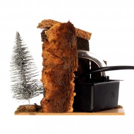 Fontana con Pino per il Presepe