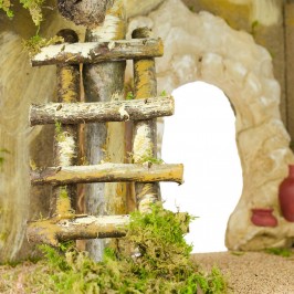 Capanna Semplice per Natività 19 cm