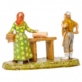 Scena del Salumiere per il Presepe