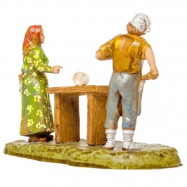 Scena del Salumiere per il Presepe